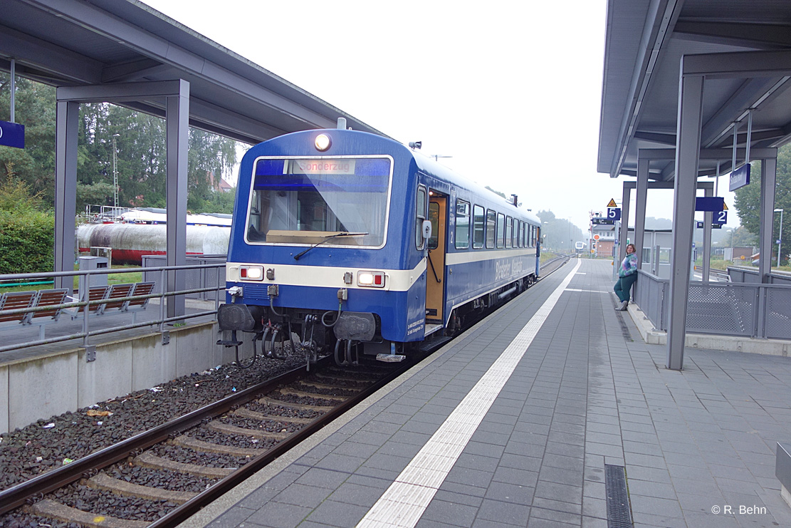 NE 81 im Bahnhof Soltau